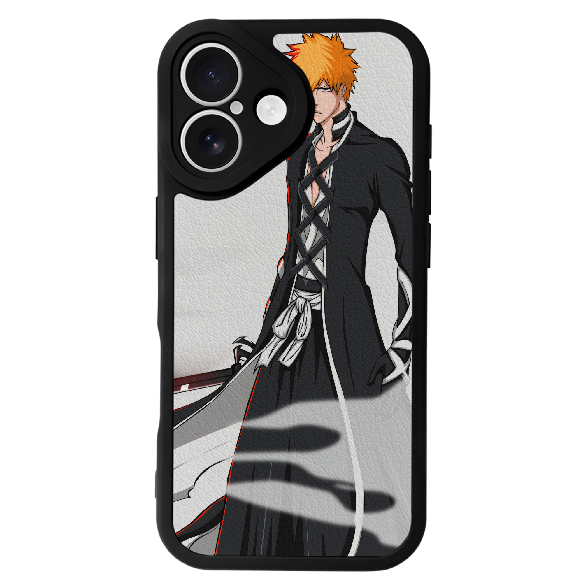 （画像用） ブリーチ BLEACH 【iPhone 16シリーズ対応】シリコンスマホケース（レザー調） 材質：シリコン